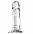 Гелевый фаллоимитатор на присоске JELLY JOY RADIANT - 16,5 см., Dream Toys