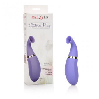Фиолетовая клиторальная помпа Intimate Pump Rechargeable Clitoral Pump, California Exotic Novelties