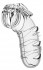 Мужской пояс верности №5 Transparent 5.5 Inch - 14 см., Shots Media BV