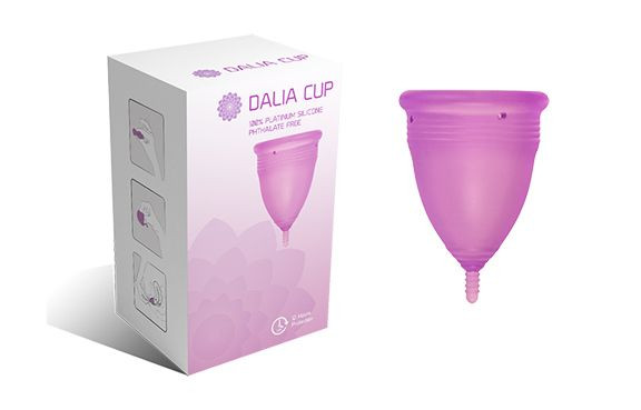 Менструальная многоразовая чаша среднего размера Dalia cup Менструальная многоразовая чаша среднего размера Dalia cup