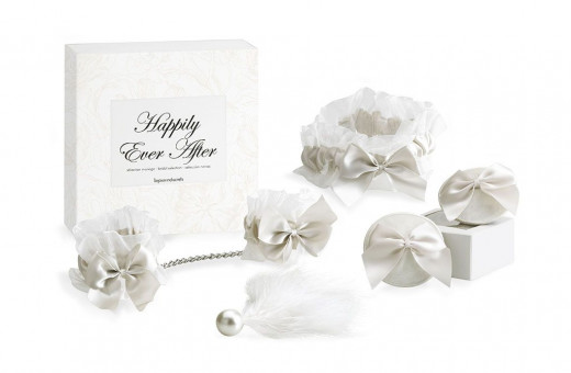 Эротический набор белых аксессуаров Happily Ever After, Bijoux Indiscrets