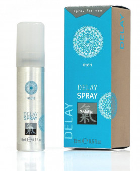 Пролонгирующий интимный спрей DELAY - 15 мл., Shiatsu