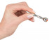 Серебристый уретральный плаг с кристаллом в основании - 7,1 см., Orion Серебристый уретральный плаг с кристаллом в основании - 7,1 см., Orion
