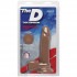 Фаллоимитатор-мулат The D Perfect D 7" Caramel - 17,8 см., Doc Johnson