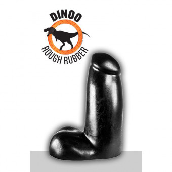 Чёрный фаллоимитатор Karonga - 23,5 см. , O-Products