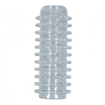 Прозрачный мастурбатор для мужчин Power Stroker Clear, Toy Joy