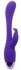 Фиолетовый вибратор INDULGENCE Elated Rabbit - 23 см.