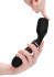 Черный универсальный вибратор с электростимуляцией Electro Vibrating Wand
