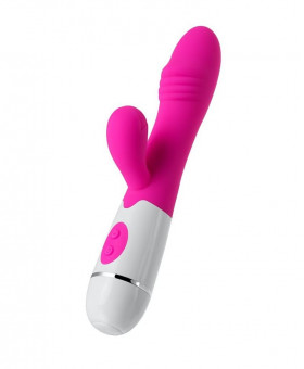 Розовый вибратор A-Toys Nixy - 23 см., A-toys