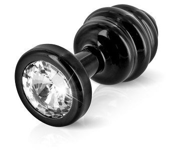 Чёрный винтовой анальный плаг ANNI Ano black T1 - 6 см., DIOGOL Чёрный винтовой анальный плаг ANNI Ano black T1 - 6 см., DIOGOL