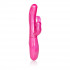 Розовый вибромассажер Love Bunny Vibes - 22 см., California Exotic Novelties