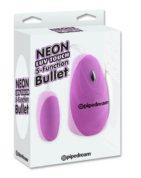 Сиреневая вибропуля из линейки Neon Luv Touch, 5.7 см, Pipedream Сиреневая вибропуля из линейки Neon Luv Touch, 5.7 см, Pipedream