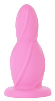 Большая розовая анальная втулка Big Buttplug - 13,3 см., Shots Media BV