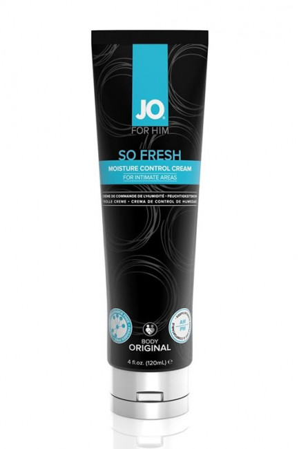 Гигиенический крем для мужчин JO SO FRESH MOISTURE CONTROL CREAM FOR HIM - 120 мл., System JO Гигиенический крем для мужчин JO SO FRESH MOISTURE CONTROL CREAM FOR HIM - 120 мл., System JO