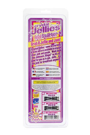 Стимулятор Cristal Jellies Anal Starter - 15 см., Doc Johnson