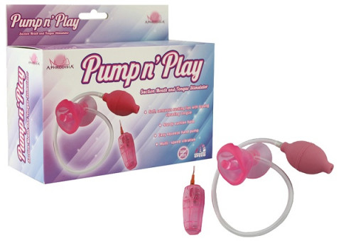 Розовая помпа с вибрацией Pumpn, Howells