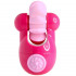 Розовый клиторальный стимулятор Sqweel Go Pink, Sqweel