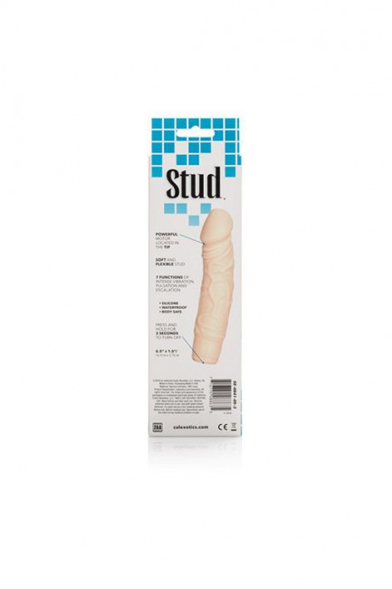 Телесный вибратор-реалистик Silicone Stud Woody - 16,5 см., California Exotic Novelties Телесный вибратор-реалистик Silicone Stud Woody - 16,5 см., California Exotic Novelties