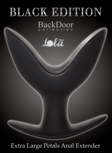 Экстра большой силиконовый анальный эспандер Extra Large Petals Anal Extender - 14 см., Lola toys