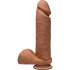 Фаллоимитатор-мулат The D Perfect D 8" Caramel - 20,3 см., Doc Johnson