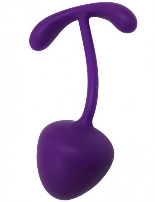 Фиолетовый вагинальный шарик Sweet Apple, Eroticon