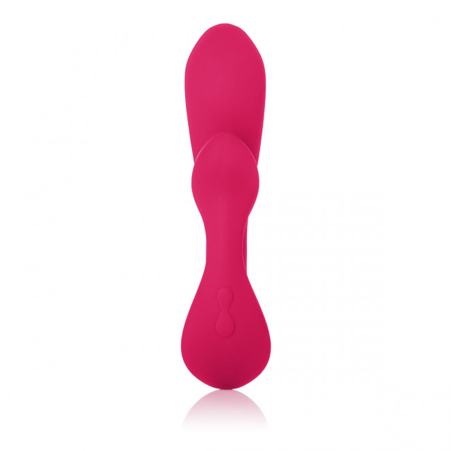 Двойной красный вибромассажер Silhouette S16, California Exotic Novelties Двойной красный вибромассажер Silhouette S16, California Exotic Novelties