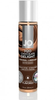 Ароматизированный лубрикант JO Flavored Chocolate Delight - 30 мл., System JO
