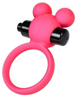Розовое виброкольцо на пенис A-Toys Розовое виброкольцо на пенис A-Toys