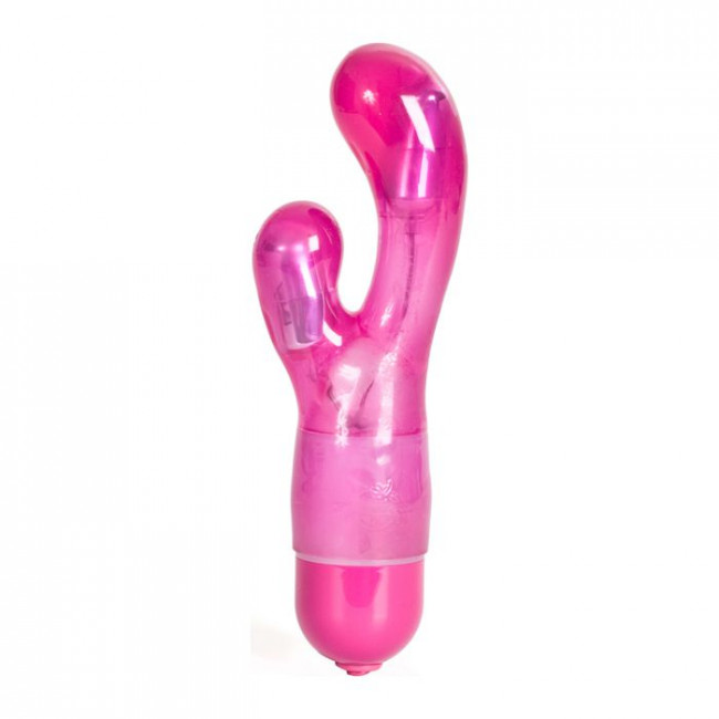 Розовый вибромассажер Lucid Dream Magenta - 17,7 см., Doc Johnson
