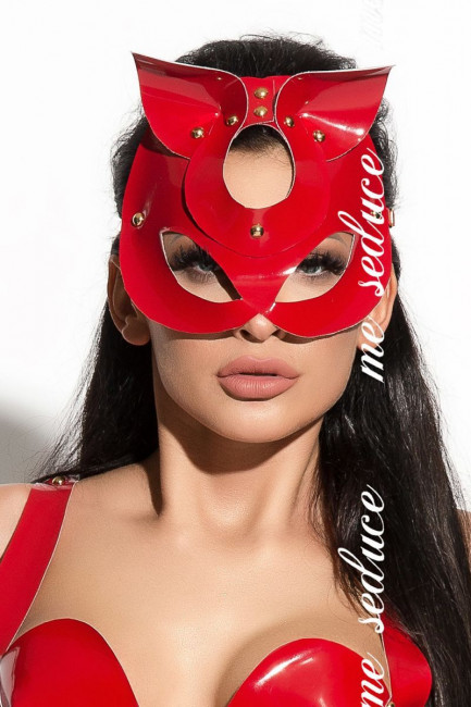 Маска на глаза из материала под винил с ушками, Me Seduce