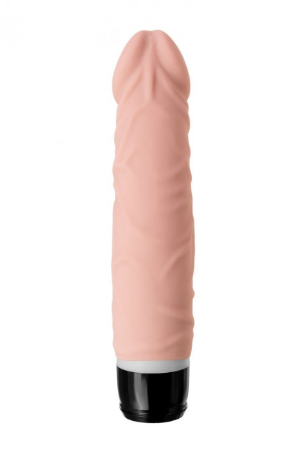 Реалистичный телесный вибратор A-Toys - 19,3 см., A-toys