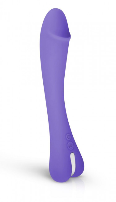 Фиолетовый вибратор для G-стимуляции Gili G-Spot Vibrator - 22 см. Фиолетовый вибратор для G-стимуляции Gili G-Spot Vibrator - 22 см.