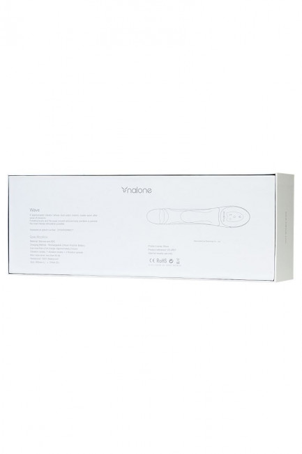 Розовый вибратор Nalone Wave - 26 см., Nalone