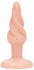 Телесная витая анальная пробка Rounded 5 Inch - 12,7 см. Телесная витая анальная пробка Rounded 5 Inch - 12,7 см.