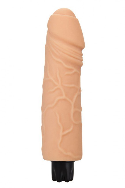 Телесный вибратор Realistic Skin Vibrator Big - 22 см., Shots Media BV Телесный вибратор Realistic Skin Vibrator Big - 22 см., Shots Media BV