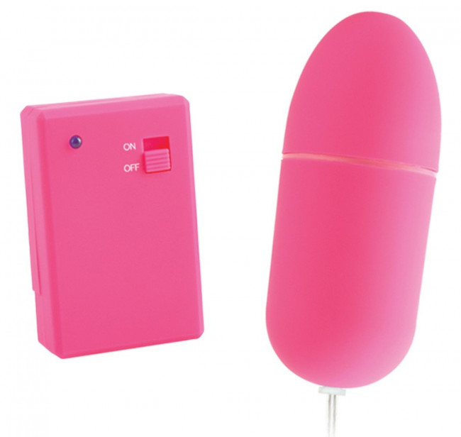 Розовое виброяйцо Remote Control Bullet с пультом ДУ, Pipedream Розовое виброяйцо Remote Control Bullet с пультом ДУ, Pipedream