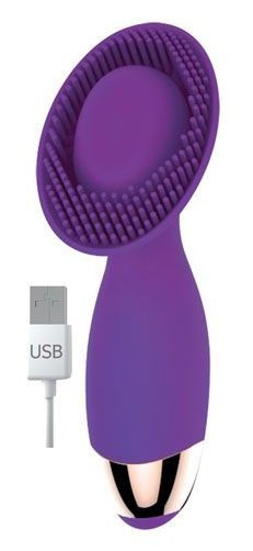 Фиолетовый фантазийный вибромассажер с 10 режимами вибрации, Bior toys