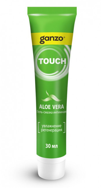 Заживляющая смазка на водной основе Ganzo Aloe Vera - 30 мл., Ganzo