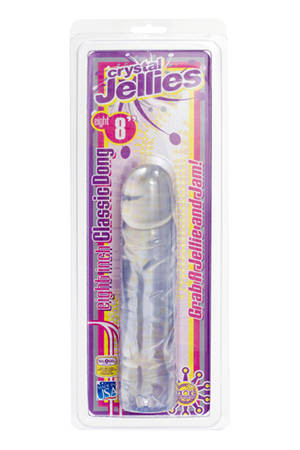 Фаллоимитатор гелевый Сristal Jellies - 19 см., Doc Johnson