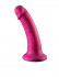 Ярко-розовый фаллоимитатор 6" Slim Dillio - 17 см., Pipedream