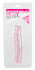 Нежно-розовый гелевый фаллоимитатор Rosy Quartz - 18 см., NMC