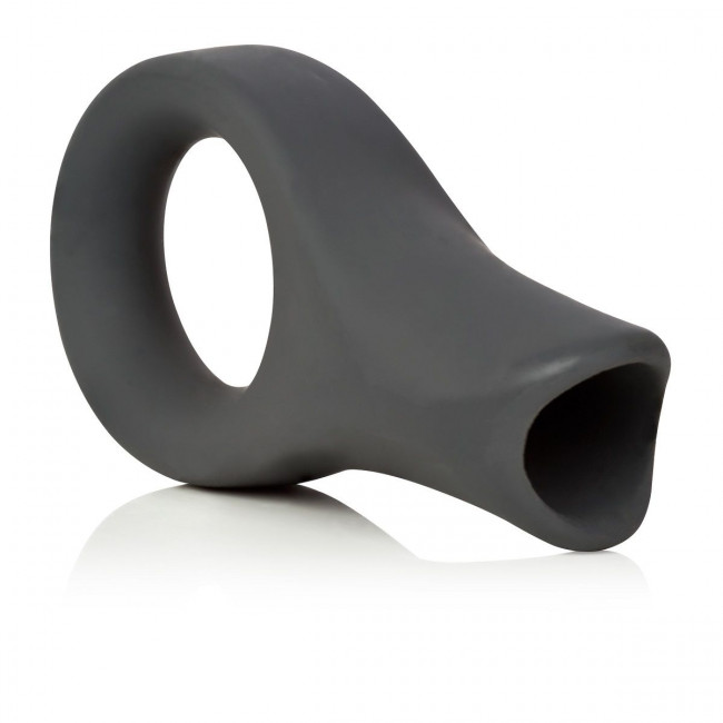 Серое виброкольцо Embrace Couples Ring , California Exotic Novelties
