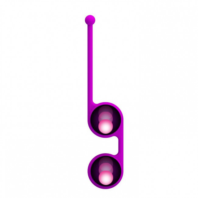 Лиловые вагинальные шарики Kegel Tighten Up III, Baile
