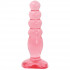 Розовая анальная пробка Crystal Jellies 5" Anal Delight - 14 см., Doc Johnson Розовая анальная пробка Crystal Jellies 5" Anal Delight - 14 см., Doc Johnson