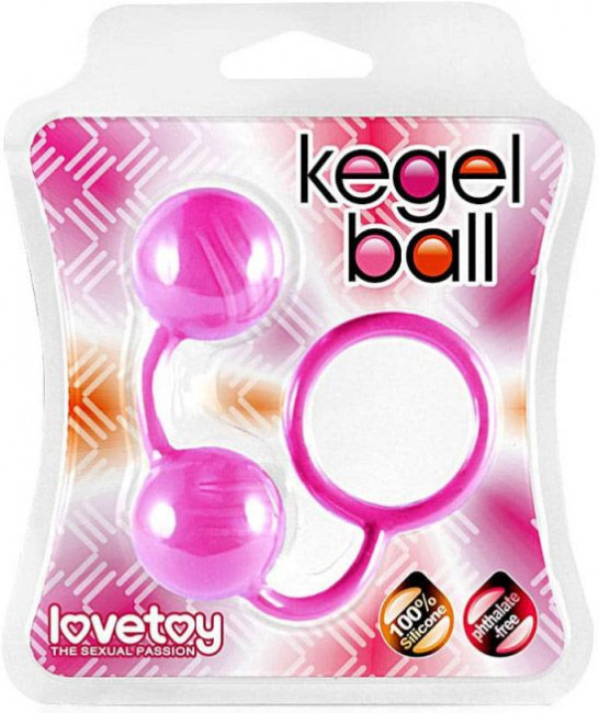 Розовые вагинальные шарики Kegel Ball Розовые вагинальные шарики Kegel Ball