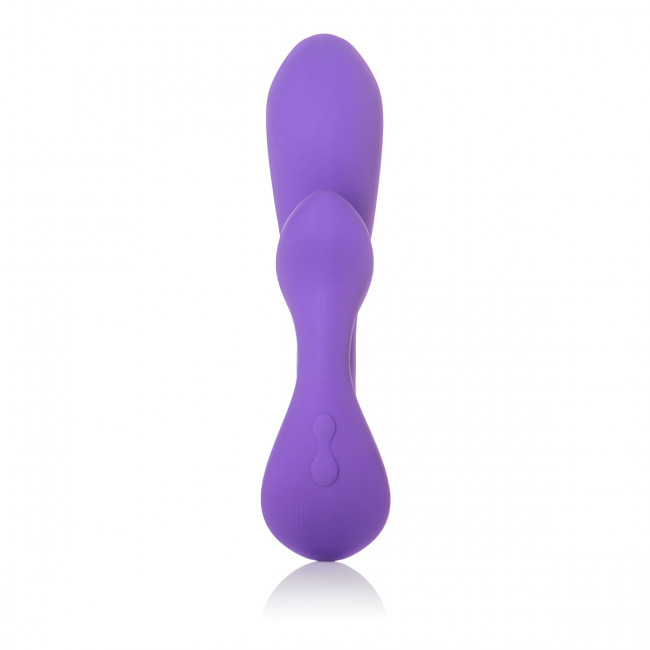Двойной фиолетовый вибромассажер Silhouette S16, California Exotic Novelties