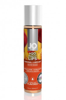 Лубрикант с ароматом персика JO Flavored Peachy Lips - 30 мл., System JO