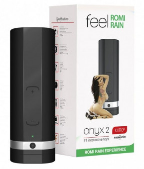 Мастурбатор ONYX 2 TELEDILDONIC MASTURBATOR ROMI RAIN, Kiiroo