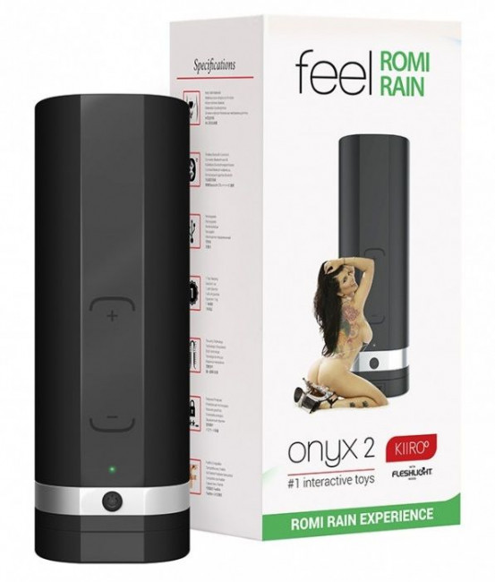 Мастурбатор ONYX 2 TELEDILDONIC MASTURBATOR ROMI RAIN, Kiiroo Мастурбатор ONYX 2 TELEDILDONIC MASTURBATOR ROMI RAIN, Kiiroo