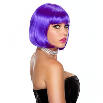 Фиолетовый парик-каре Playfully Purple, Erotic Fantasy
